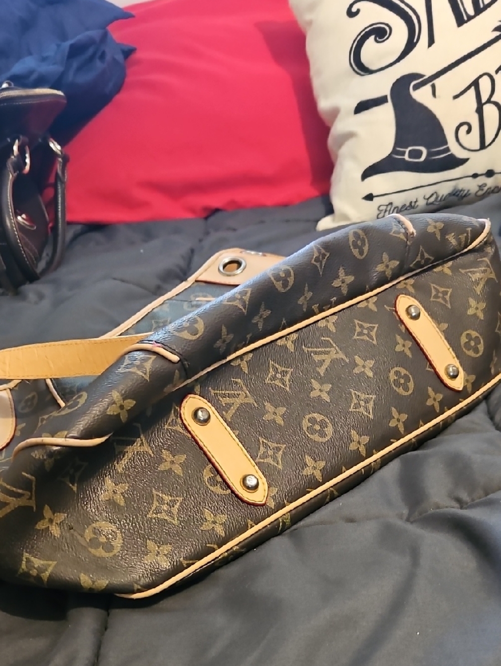 Louis Vuitton Monogram Galleria PM Leather Tote Bag - Picture 10 of 10